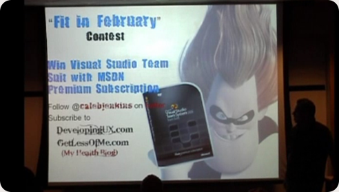 Get Fit in February Contest – Win Visual Studio Team Suite MSDN Subscription!