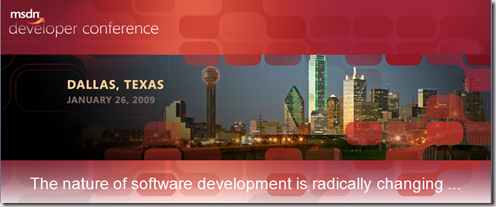 MSDN DevCon Dallas is this Monday – Hope to see you there!