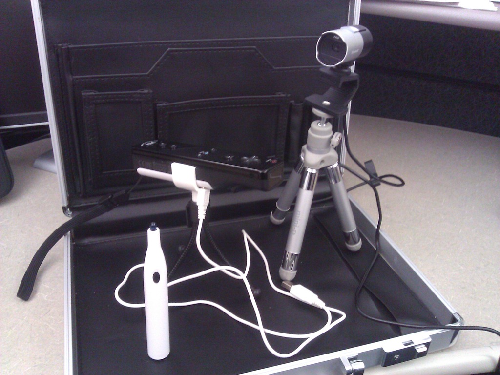 Mobile Collaboration Room Under $250 with Wii Remote