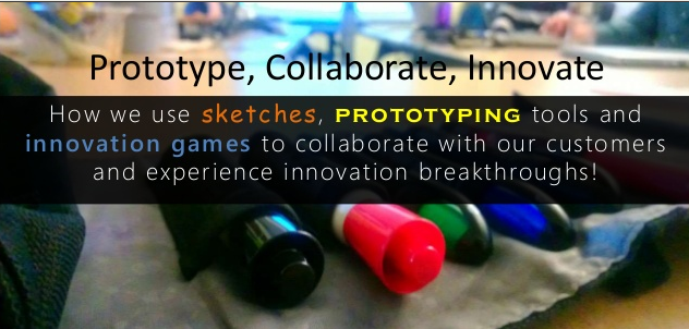 Big Design 2013 – Prototype Collaborate Innovate, Sketching UX