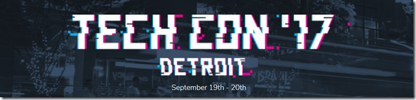 Speaking in Detroit twice next week – Code to DI For and QL Tech Conf